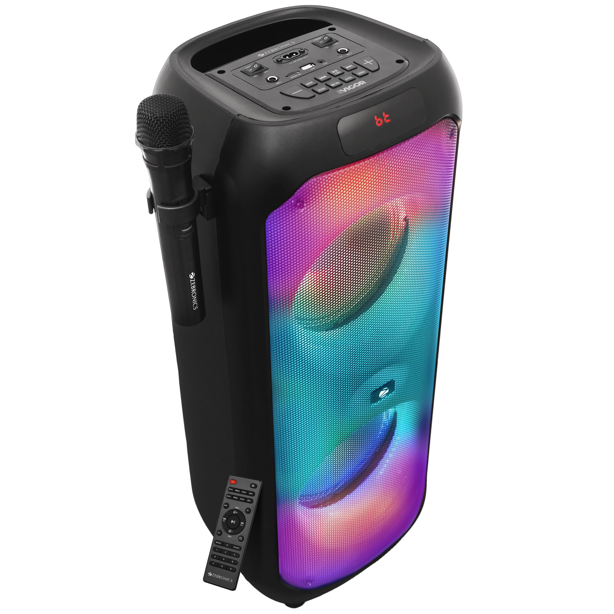 ZEBRONICS Vigor Review: Powerful Portable Bluetooth Speaker with Karaoke Features