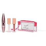 Maybelline New York - Trousse Maquillage Mayadorable - Cils Sensational Very black, Lifter Gloss 001 et 002 - édition limitée