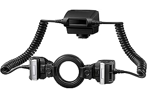 Olympus STF-8 Flash Macro pour APN Hybrides et Reflex Noir