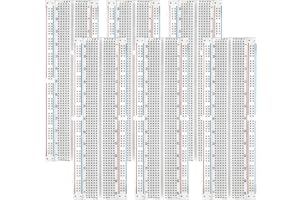 QILUCKY 6pcs Breadboard Kit Steckbrett mit 830 Point for Arduino Proto Shield DIY Kits(6)