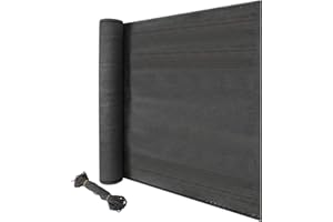 Laneetal Rete Ombreggiante Telo Oscurante Frangivista Divisorio Rotolo per Giardino Balcone Colore Antracite 1,5x10 m