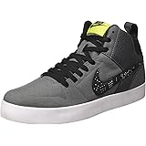 nike liteforce iii mid men's black sneaker