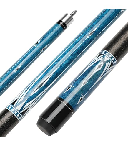 Stecca Da Biliardo Cobra 103 – Legno Di Acero Canadese – Peso 18 Oz – 2 Pezzi Smontabili – Per Biliardo Americano