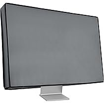 Copri Monitor Kwmobile 27-28" Antipolvere - Design Fiori E Api, Protezione UV E Sporco