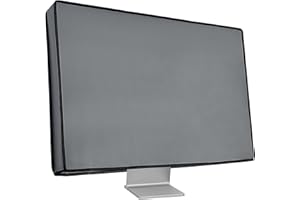 kwmobile Housse écran Ordinateur Compatible avec 24-26" Moniteur - Housse Protection d'écran PC - Gris