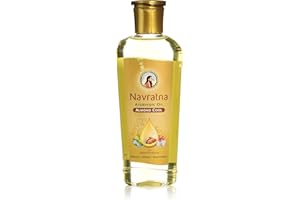 Navratna Ayurvedisches Mandelöl verjüngt sich entspannt und entspannt – 200 ml