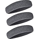 Willbond 3 Pezzi Sport Fasce Capelli per Uomo e Donna, Elastico Cerchietto per Capelli Non Scivolare Umidità Wicking Atletico