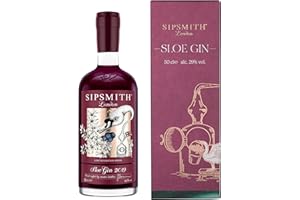 Sipsmith Sloe Gin In A Gift Box, 50 cl, 29 Percent ABV