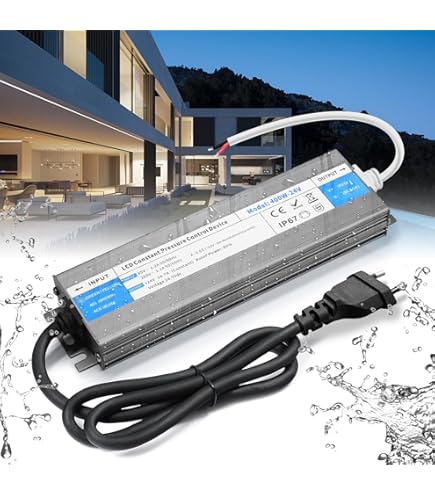 Alimentatore LED 24V 150W IP67 Impermeabile - Trasformatore Esterno Per Luci LED - Foto 4