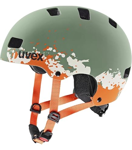 uvex kid 3 - stevige fietshelm voor kinderen - individueel verstelbare pasvorm - wasbare binnenvulling - dirtbike grey-lime - 51-55 cm : uvex uvex kid 3 - stevige fietshelm voor kinderen - individueel verstelbare pasvorm - wasbare binnenvulling - dirtbike grey-lime - 51-55 cm : uvex