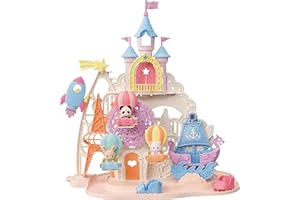 SYLVANIAN FAMILIES - Chat, Panda, Sylvanian Families Parc d'attractions féérique - 5538 - Mini Poupées