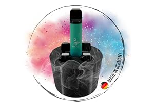 ‎ULROAD ULROAD Einsatz Getränkehalter kompatibel mit Elfbar Auto PKW LKW Getränkehaltereinsatz für e-Zigarette E-Shisha Autohalter eZigarette Autohalterung Halter Halterung Zubehör Verdampfer schwarz