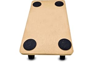 ‎HMH HMH Rollbrett 45x26x10CM Transportwagen bis 150 Kg Möbelroller mit Anti-Rutsch Pads Rollwagen für Möbel Pflanzen und Werkstatt Rollbretter zum Transport (1)