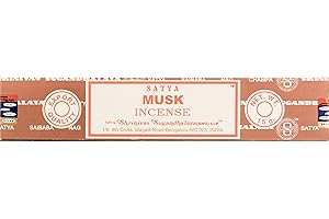 ETHNICITI Satya - Varillas de incienso (15 g, 1 unidad, varias fragancias (almizcle)