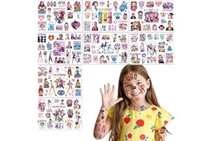 AUOQZ 8sheets KPop Temporary Tattoos for Adult Waterproof Cartoon K-Pop Party Tattoo Stickers Movie Anime K Pop Tattoos Accessories for Fans
