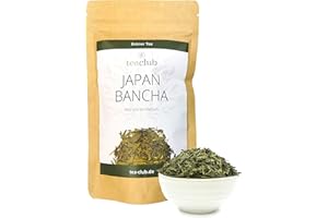 Japan Bancha zielona herbata luzem 100 g, japońska zielona herbata aromatyczna-łagodna, TeaClub