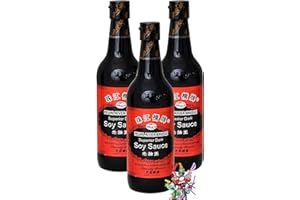 YOAXIA MARKE yoaxia ® - 3er Pack - [ 3x 500ml ] PEARL RIVER BRIDGE Superior Dunkle Sojasauce/Dark Soy Sauce + ein kleiner Glücksanhänger gratis