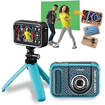 Vtech Kidizoom Video Studio HD blau – Kinderkamera mit Greenscreen ...