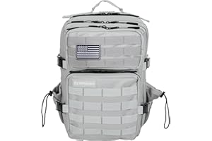 ELITRAINX Mochila 25L Táctica Repelente al Agua para Deporte, Cabina Avión, Gimnasio, Compartimento para Ordenador, Oxford 1000D by ELITEX TRAINING