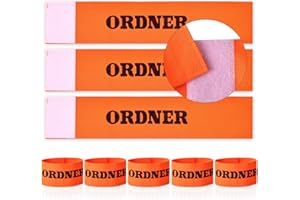 jiawaggag Armbinde Klett armbinde Ordner ordnerbinden armbinden Set Binde Armband Trainingsausrüstung und Spiel Zubehör