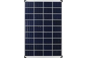 ENJOY SOLAR Enjoysolar Poly 100W 12V to polikrystaliczny panel słoneczny, idealny do zastosowania w kamperach, altankach ogrodowych oraz na łodziach.