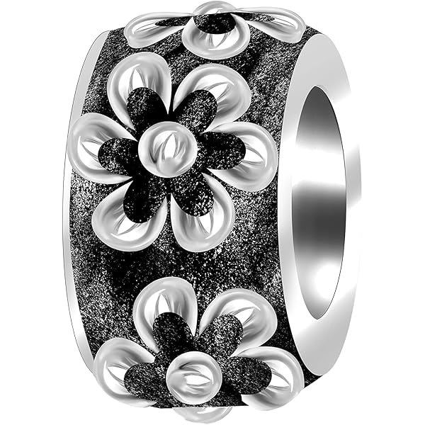 Perline In Argento 925 E Vetro Murano | Blu-Bianco Per Creazioni Artigianali - Foto 11