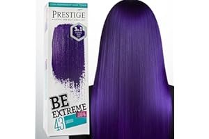 VIPS PRESTIGE Vip's Prestige Be Extreme | Tonalizzante Semipermanente per Capelli 43 Indaco | Pigmento Puro | Aggiunge Colore ai Capelli Decolorati o Grigi | Senza Ammoniaca, Senza Parabeni, Senza PPD