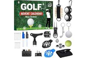 2025 Golf Advent Calenders, 24 Days Christmas Countdown Kalender Med Golf -tematillbehörspresenter För Golfare Kvinnor Män Po