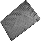 Sakura Black Rubber Boot Mat SS5125 - Protects Your Vehicle Carpet - 120 x 80 cm - Fits All Cars - Trim-To-Fit