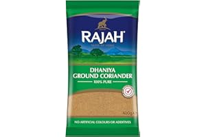 Rajah - Coriandre en poudre/poudre de dhana - 400 g
