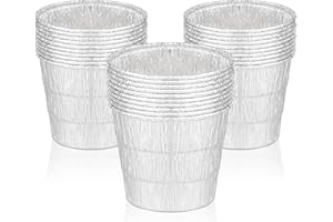 Unidanho Pack of 30 Grease Bucket Liner for Traeger Pro 575 22 34 Ironwood 885 650 Pit Boss Drip Tray Liner for Z Grill Green Mountain Pellet Smoker BBQ Grill Accessories