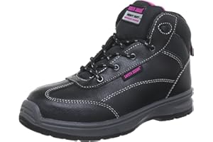 SAFETY JOGGER Chaussures de Sécurité S3 Femme 37 EU - BESTLADY - Chaussures de Travail avec Embout en Acier Légère, Bottines Étanche avec Semelle Anti-Choc, Noir