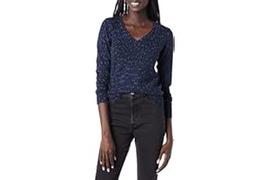 Amazon Essentials Maglione con Scollo A v A Maniche Lunghe Leggera con vestibilità Classica (Taglie Forti Disponibili) Donna