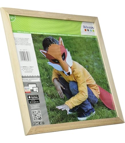 Cadre Photo Mural à Monter Soi-même GOMETY – Style Rétro Avec Cordes Et Pinces En Bois