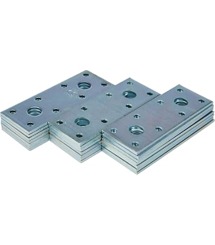 Alberts verbindingsplaat verzinkt 300x32x19mm