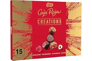 NESTLÉ CAJA ROJA Creations Bombones Chocolate con Leche Estuche 186 g