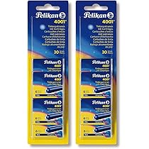 Cartucce Di Inchiostro Pelikan 4001 Blu Royal - Confezione Da 10 Pezzi, Alta Capacità - Foto 7