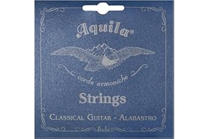 Aquila Corde Armoniche Alabastro Chitarra Classica Set Tensione Normale 19C