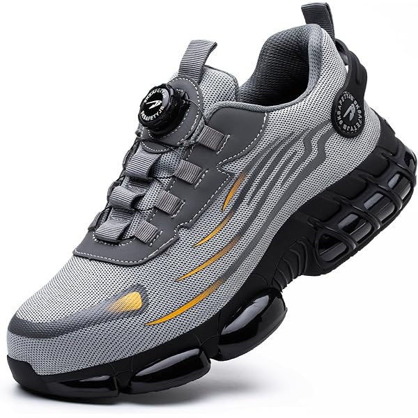 Silvex Cloudwalk Scarpe Da Lavoro Uomo Con Puntale In Acciaio - Sneaker Antinfortunistica Leggera Con Memori Foam
