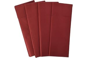 Alvotex Servilletas Airlaid, burdeos, 50 Unidades