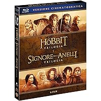 Lo Hobbit,Il Signore Degli Anelli (Box 6 Br) Trilogie Cinematografiche