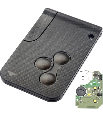 SparkleJoy Coque Clé Voiture TPU Avec Porte-Clés Cuir,Etui