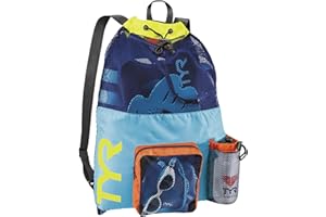 TYR Big Mesh Mummy Sacca a Rete per Piscina Unisex - Adulto (Pacco da 1)