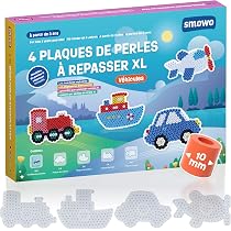 Hama Perles à repasser maxi 'mélange de couleur vive', boîte - Achat