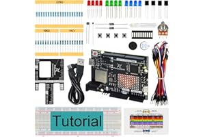 Freenove Basic Starter Kit with Board V5 Rev4 WiFi (Compatible with Arduino IDE), Arm Cortex-M4 Microcontroller, Onboard ESP32-S3, 179-Page Detailed Tutorial, 140 Items, 34 Projects