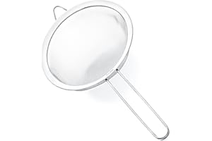 Proto Future 20cm Passoire Haut de Gamme - 304 Acier Inoxydable et Mailles Fines - Qualité Professionnelle