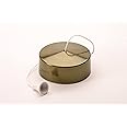 Brushed Antique Brass Effect Plated Steel Covered Bathroom Ceiling Light Pull Switch With Cord