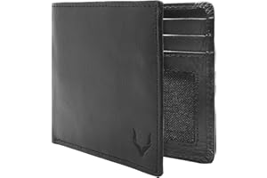 PELLE TORO Ręcznie wykonany portfel męski, bardzo cienki, ręcznie wykonany ze skóry Napa, portfel blokujący RFID, 9 przegródek na karty i okienko na dowód osobisty, Grafitowy, Jeden rozmiar,