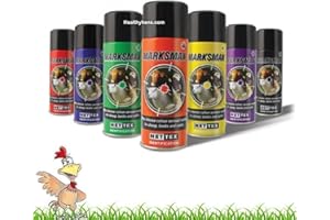 NETTEX MARKSMAN 400ML NETTEX SHEEP MARKER SPRAY LIVESTOCK SHEEP MARKING CATTLE LAMB (Orange)