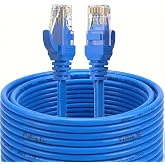 Furalis Cat6 Ethernet Kablosu (30 METRE) - 1000 Mbps&rsquo;e Kadar Veri aktarımı - Fabrikasyon RJ45 Konnekt&ouml;rl&uuml; - Mavi